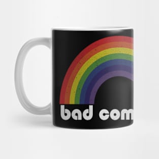 Bad Company | Rainbow Vintage Mug